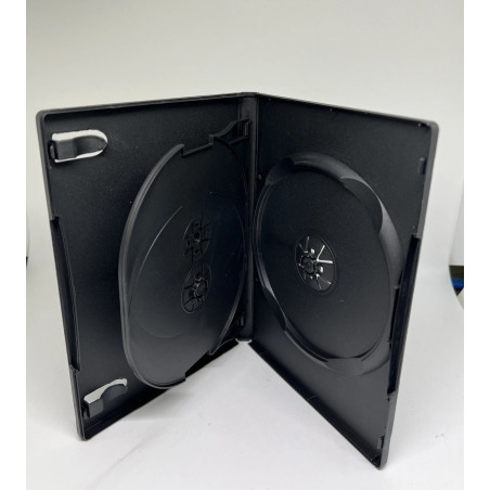 DVD Box 3 Discos 14mm Preta MediaRange