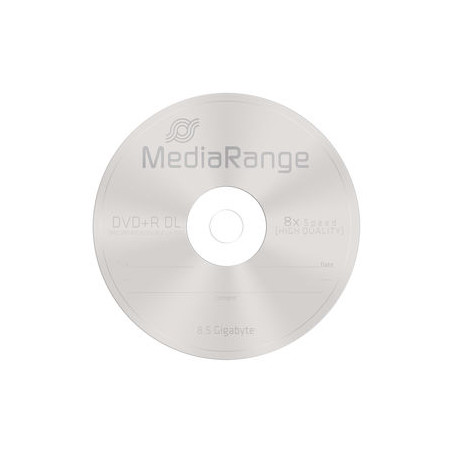 MediaRange DVD+R Double Layer 8.5GB 240min 8x speed, Cake 25