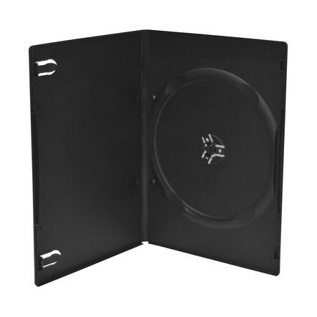 7mm Caja DVD slim para 1 Disco Negra