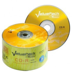 CD-R 52x 700MB Traxdata ValuePack Bobina 50 uds (Ed. Limitada)