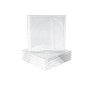 Pack 100- CD Slimcase 5,2mm for 1 CD/DVD Transparente