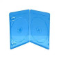 Caixa BluRay para 2 Discos 11mm Azul MediaRange